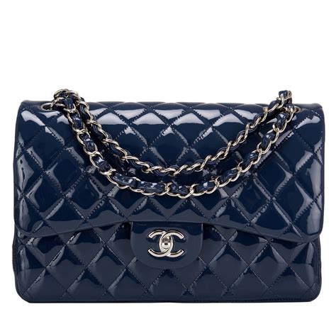 chanel bag navy|chanel flap bags.